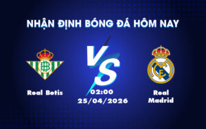 real betis real madrid 25 04 la liga